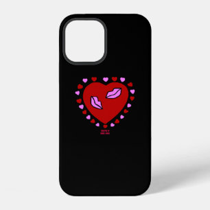 Lovely Heart Kisses Apple iPhone 12 Case