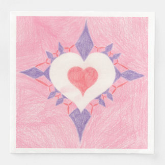 Lovely Heart Napkin