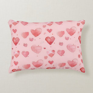 Lovely heart pattern Accent Pillow