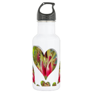 Lovely Hearts Humanitarian Day The World Needs Lov 532 Ml Water Bottle