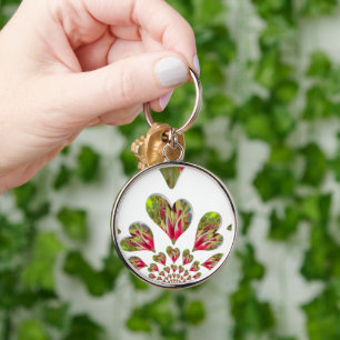 Lovely Hearts Humanitarian Day The World Needs Lov Key Ring