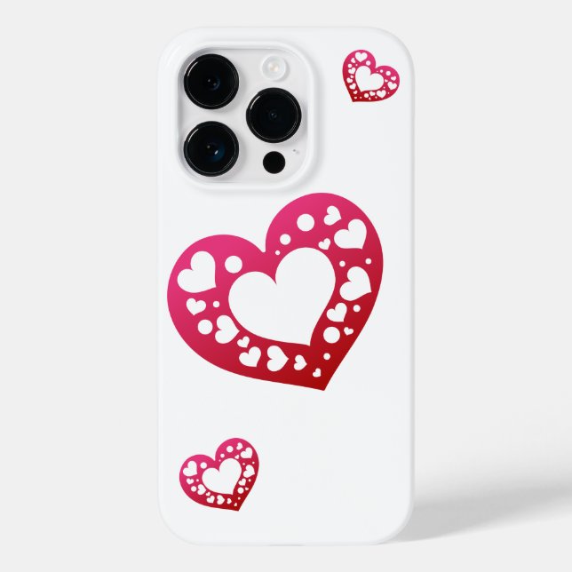 Lovely Hearts iPhone / iPad case (Back)