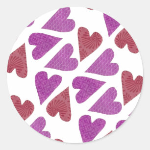 Lovely Hearts Stickers