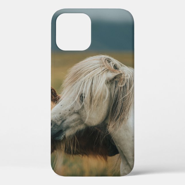 LOVELY HORSE COUPLE Case-Mate iPhone CASE (Back)