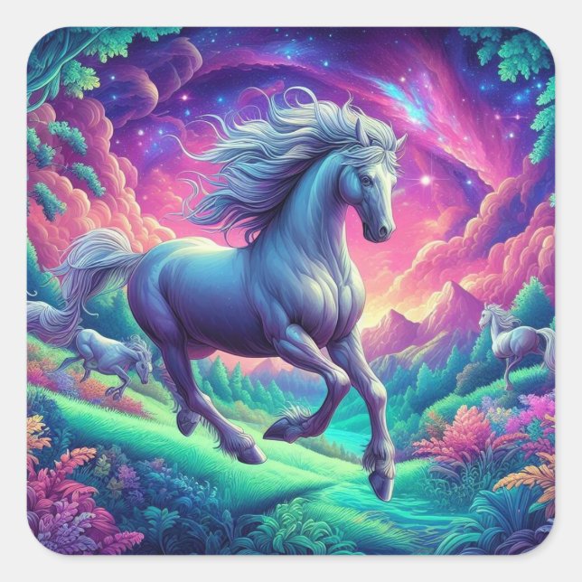 Lovely horse Sticker (Front)