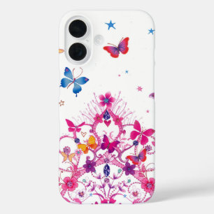 Lovely Infinity Butterfly iPhone 16 Case