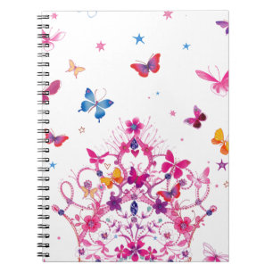 Lovely Infinity Butterfly Notebook