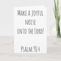 Lovely Joyful Noise unto the Lord