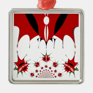 Lovely Kenya Flag. Metal Tree Decoration