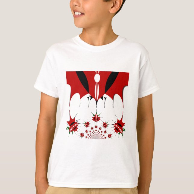 Lovely Kenya Flag. T-Shirt (Front)