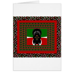 Lovely Kenyan Hearts flag
