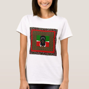 Lovely Kenyan Hearts flag T-Shirt