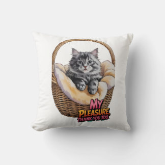 Lovely kitten  cushion