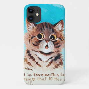 Lovely Kitten, Louis Wain Case-Mate iPhone Case