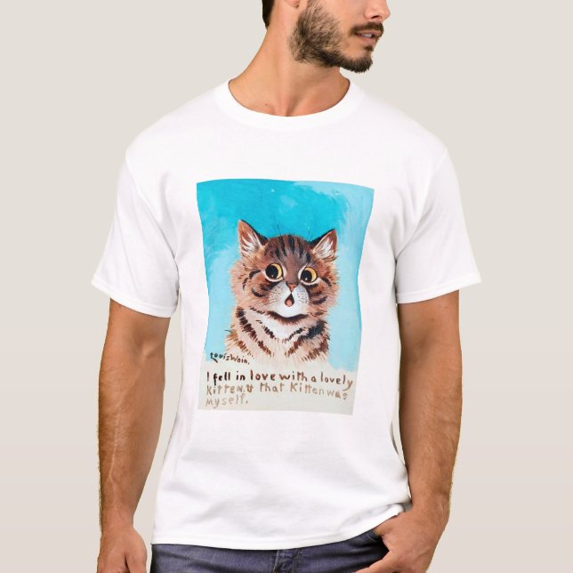 Lovely Kitten, Louis Wain T-Shirt (Front)