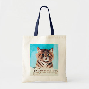 Lovely Kitten, Louis Wain Tote Bag