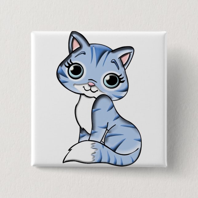 Lovely Kitty Badge (Front)