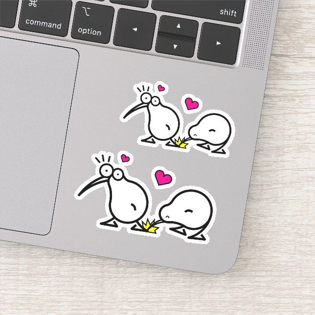 Lovely Kiwi Couple Doodle (Detail)