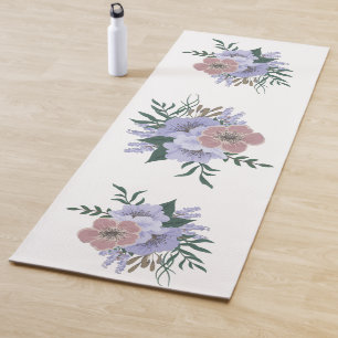 Lovely Lavender in Bouquet  Yoga Mat