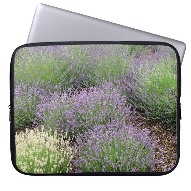 Lovely Lavender Laptop Sleeve (Front)