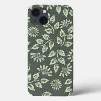 Lovely Leaves Design iPhone 13 Case
