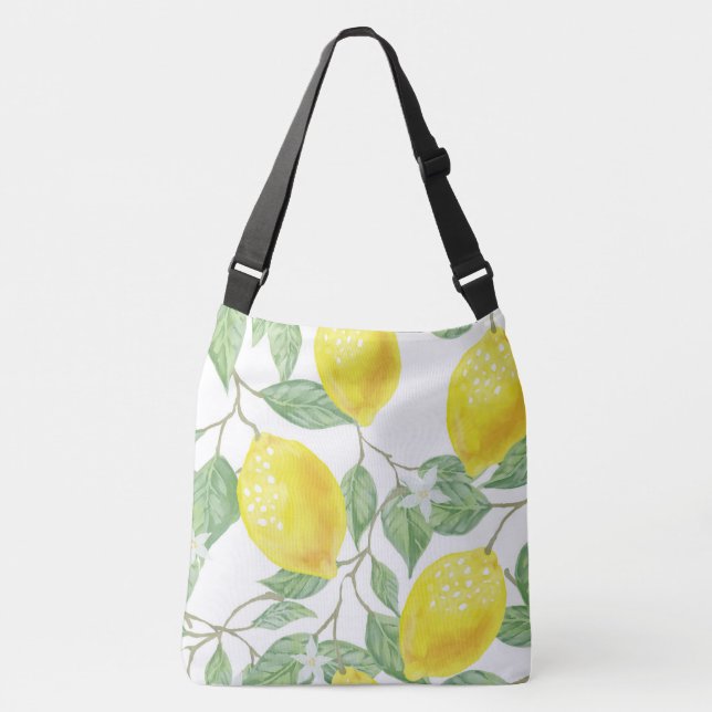 Lovely Lemons Crossbody Bag (Front)