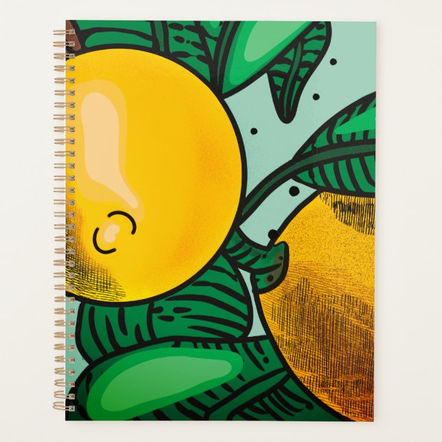 Lovely Lemons  Planner (Front)