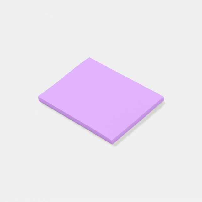 Lovely Lilac Solid Colour Post-it Notes (Angled)