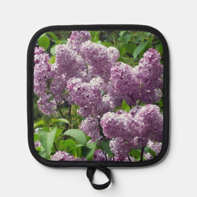 Lovely Lilacs Pot Holder (Front)