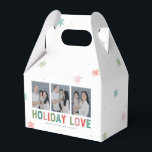 Lovely Lines Holiday Party Favour Boxes<br><div class="desc">Thank your guests with stylish,  personalised favour boxes! All text and background colours are fully editable. Click the "Personalise" button to customise further or contact us if you need help with customisation. For matching items and more stylish designs,  visit our website at www.berryberrysweet.com</div>