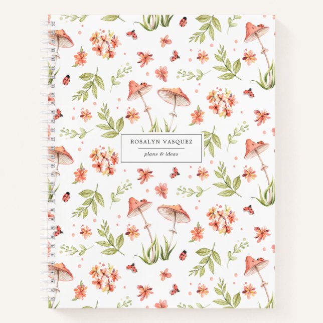 Lovely Little Ladybugs | Personalised Journal (Front)
