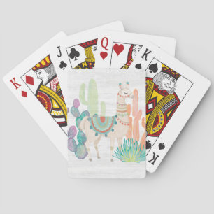 Lovely Llamas II Playing Cards