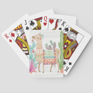 Lovely Llamas IV Playing Cards