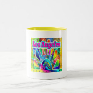 Lovely Los Angeles Sun & Palms Cup
