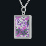 Lovely Love Heart Motif Art Print Sterling Silver Necklace<br><div class="desc">Lovely Love Heart Motif Art Print Introducing the "Lovely Love Heart Motif Art Print, " a vibrant and cheerful piece that celebrates love in a playful way. This artwork features a dynamic composition filled with heart motifs and the word "LOVE, " making it a perfect addition to any space that...</div>