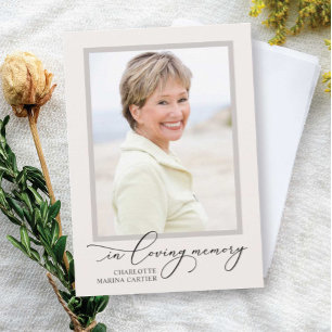 Lovely Memory Photo Folded Program