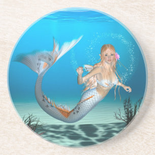 Lovely Mermaid Coaster