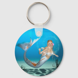 Lovely Mermaid Key Ring