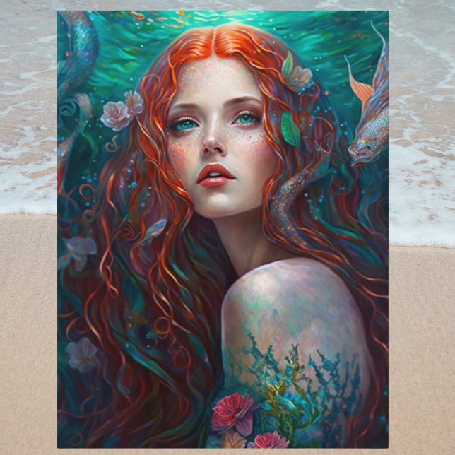 Lovely Mermaid Postcard (Creator Uploaded)