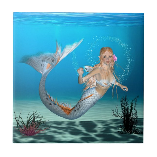 Lovely Mermaid Tile (Front)
