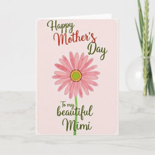 Lovely Mimi Mothers Day Card