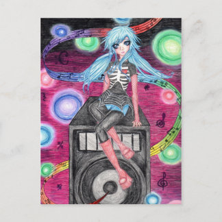 Lovely Miss Kora Postcard