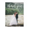Lovely Modern Calligraphy Wedding Thank You