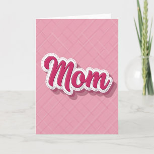 Lovely Mom Greeting Card