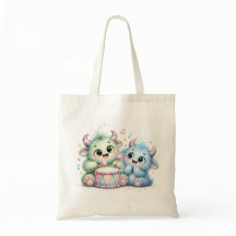Lovely Monsters Tote Bag