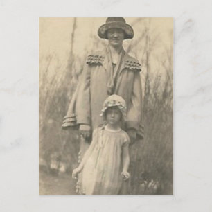 Lovely Mother and daughter Postcard