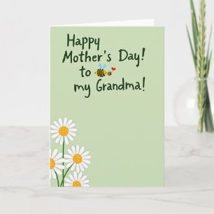 Lovely Mothers Day Insects Card