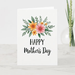 Lovely Mothers Day Sketch Card