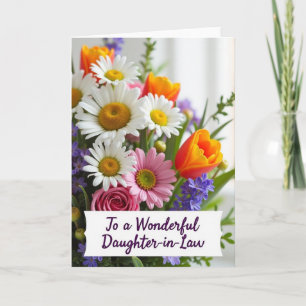 Lovely Mothers Day Tulips Card