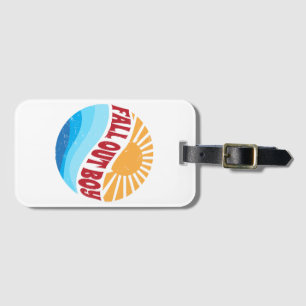 Lovely Name Flowers Fall Out Proud Classic Styles Luggage Tag